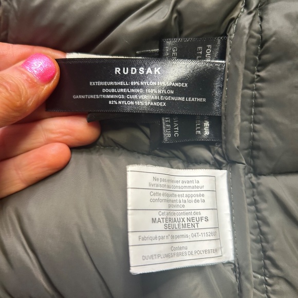 rudsak winter jacket xs with garment bag - Picture 6 of 13